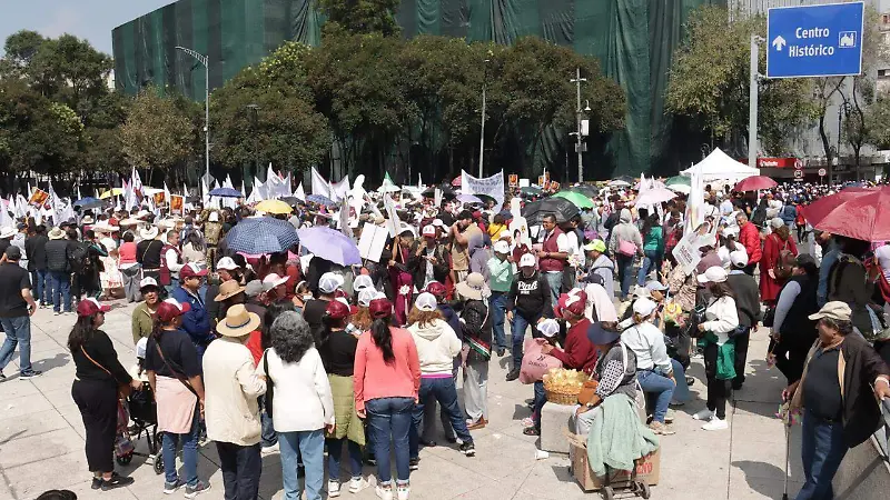 Simpatizantes de la 4T
